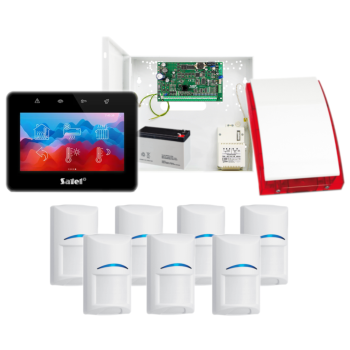 ZESTAW SATEL INTEGRA 32 + INT-TSG2R-B 7x BOSCH SYRENA SP-4001R